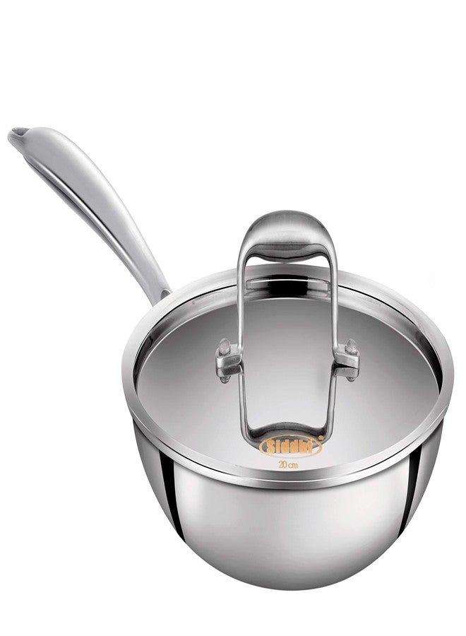 Siddhi Triply Frypan with Lid and with 24 cm Diameter - Image 3